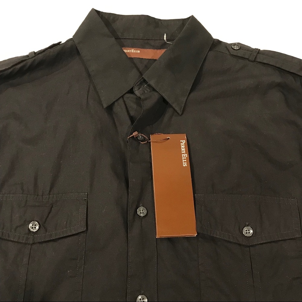 Perry Ellis Men’s button down - Picture 3 of 4